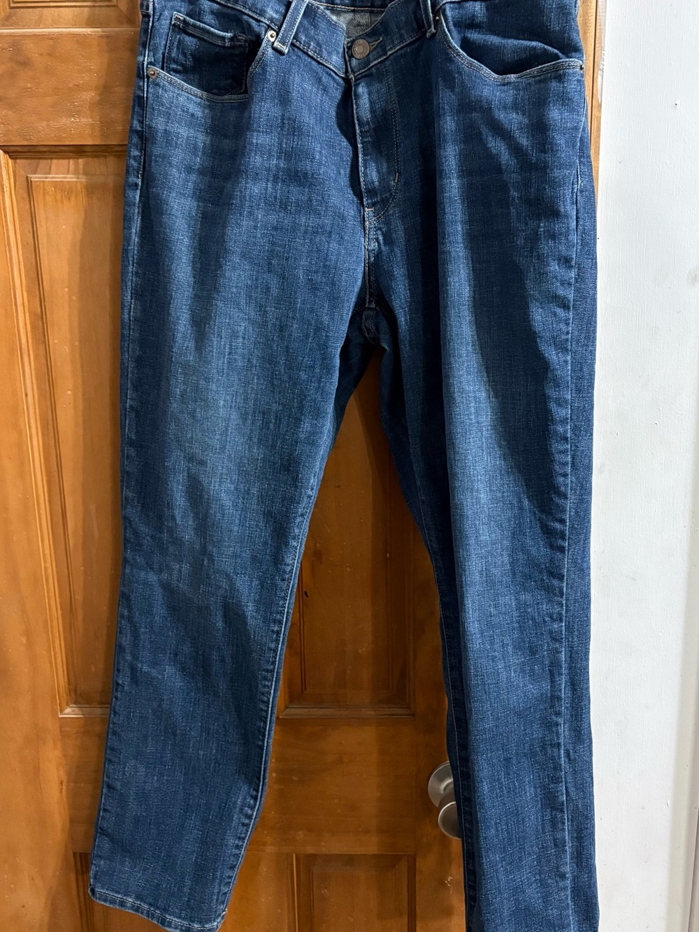 Classic Women Dark Blue Jeans
